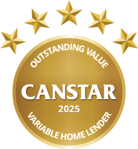 CANSTAR 2025 - OUTSTANDING VALUE - VARIABLE HOME LENDER OL