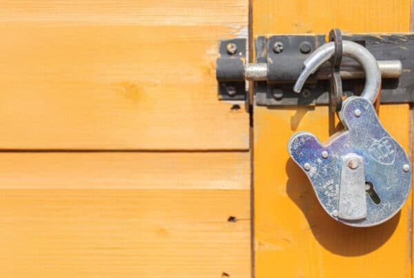 broken pad lock